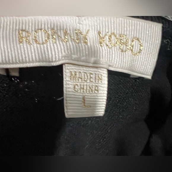 Ronny Kobo Beres Knit Top Large - Picture 9 of 11